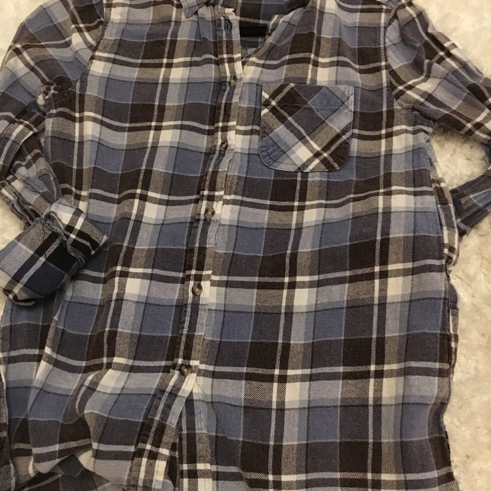 Plaid button up